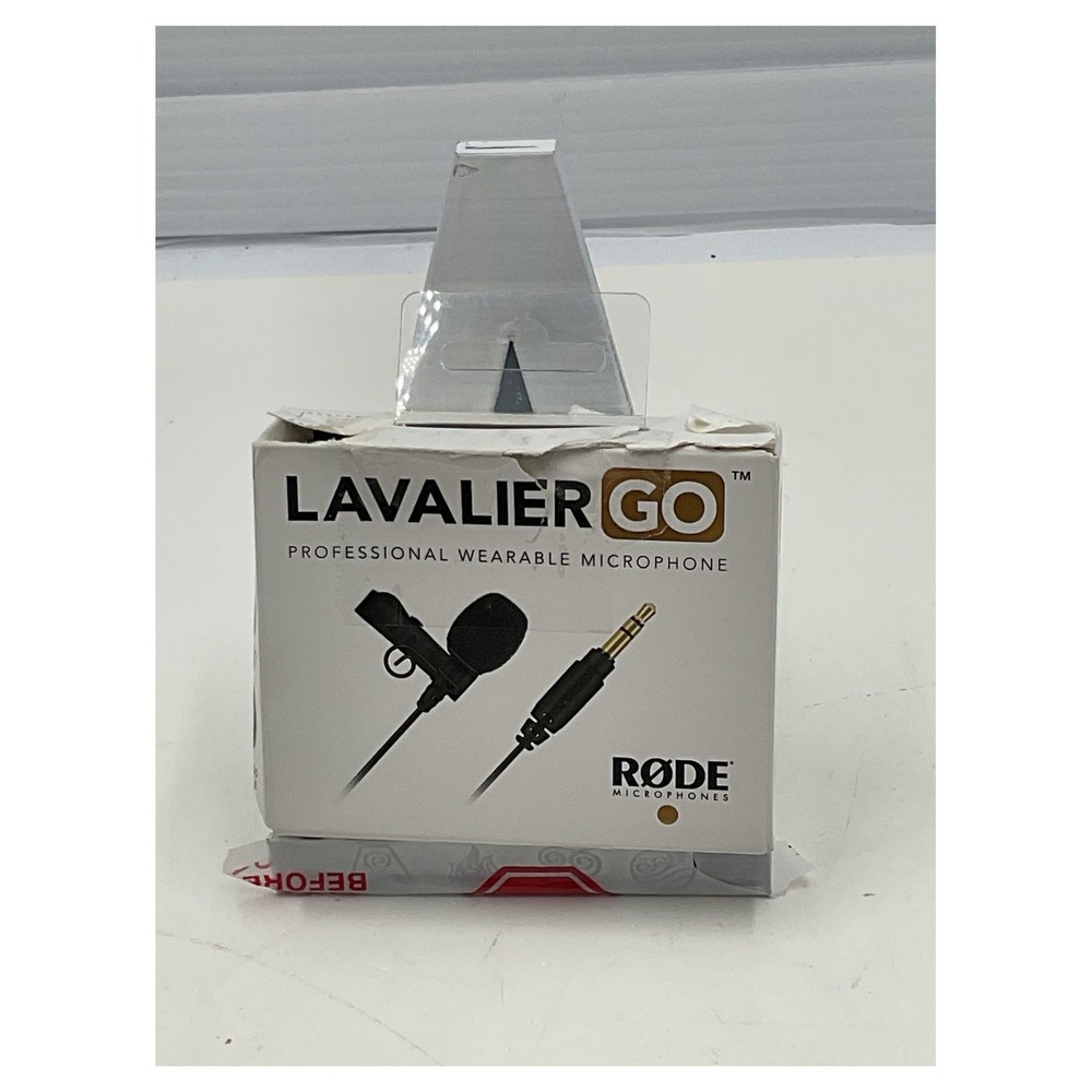 RØDE Lavalier GO Professional‎ Wearable Microphone 3.5mm TRS - New Open Box